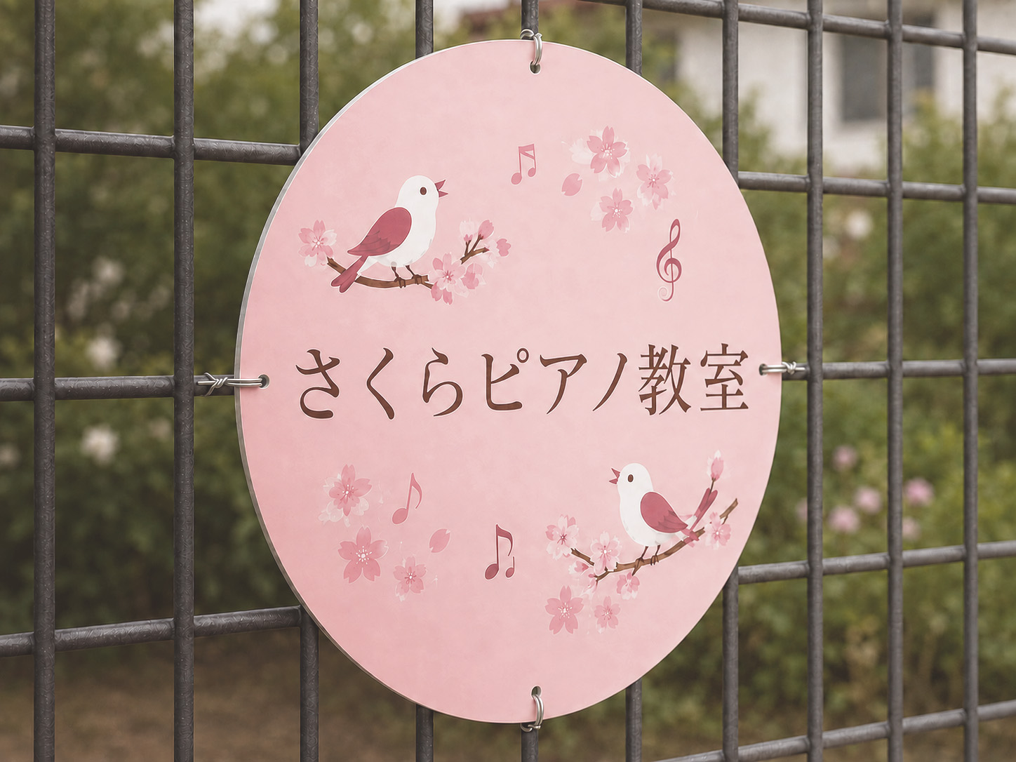プレート看板の施工事例