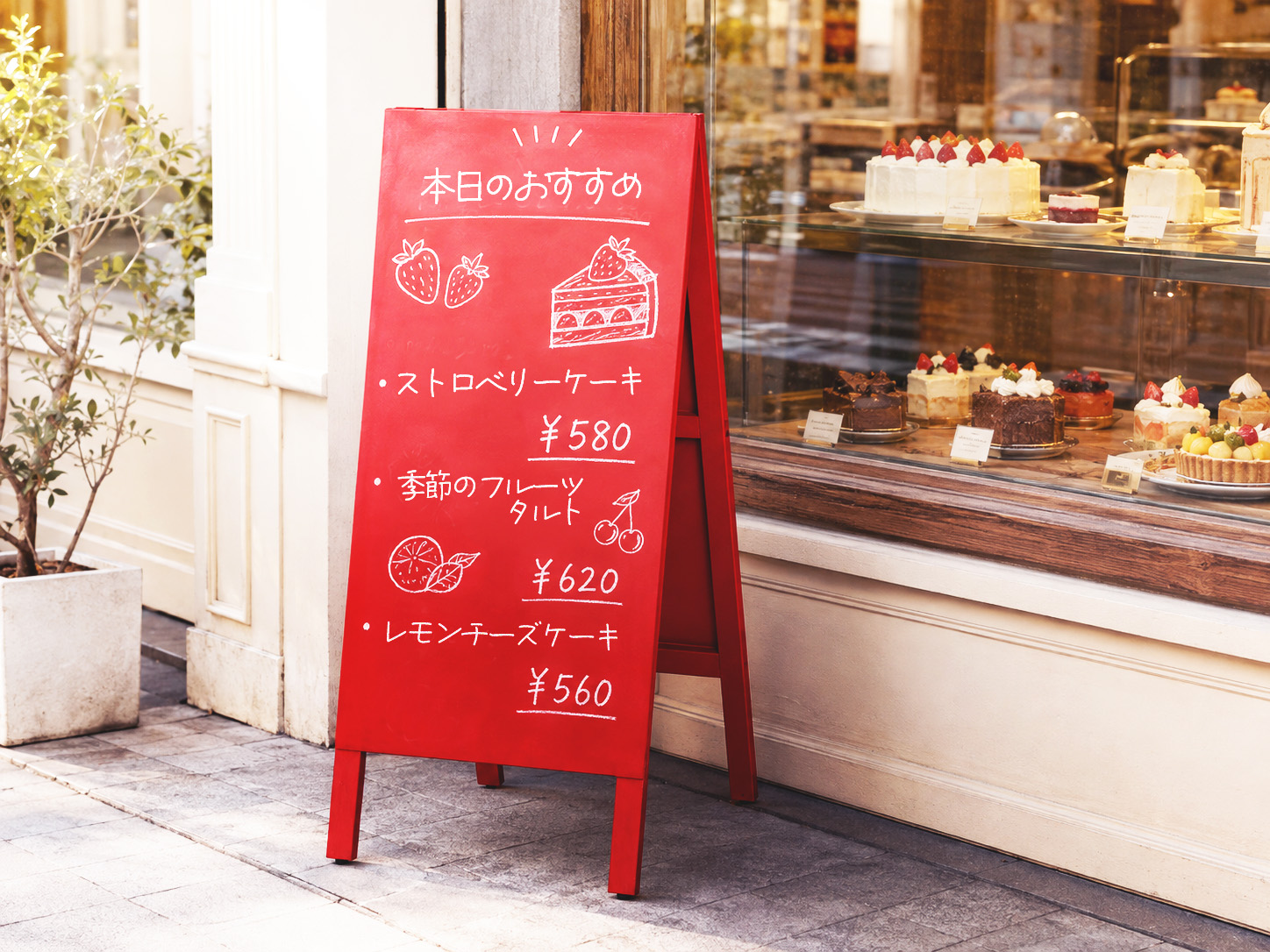 スタンド看板の施工事例