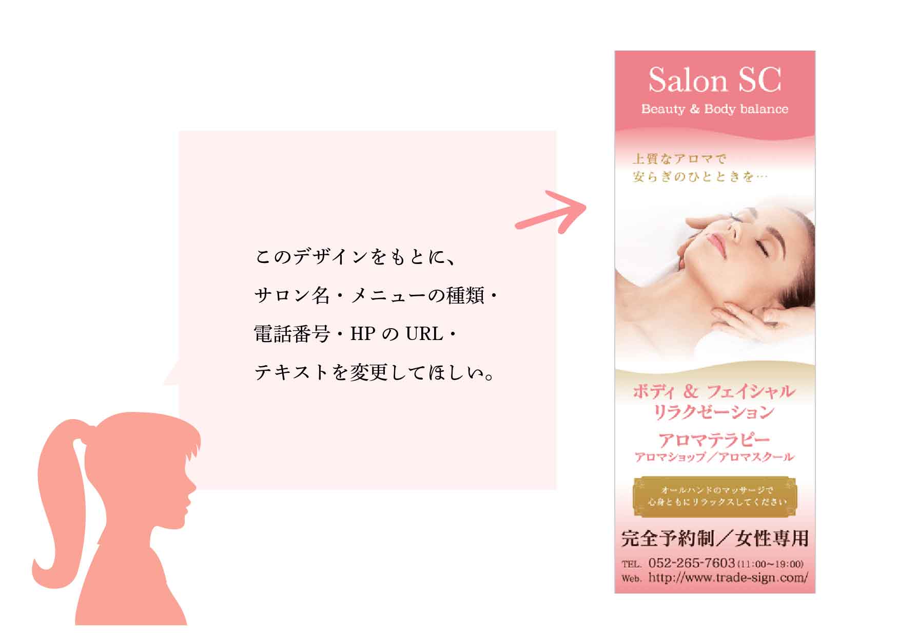 デザイン集からのご依頼イメージ